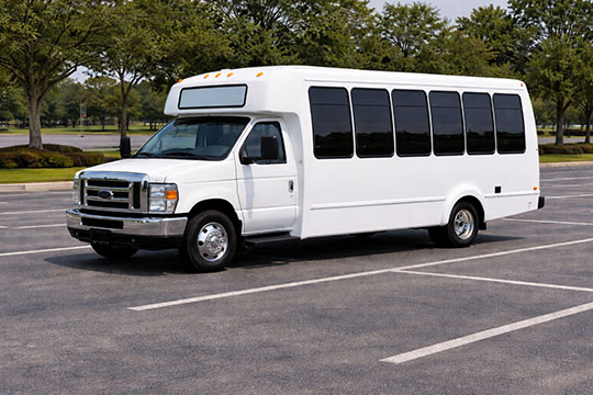 20-passenger minibus available for charter in Logan, UT