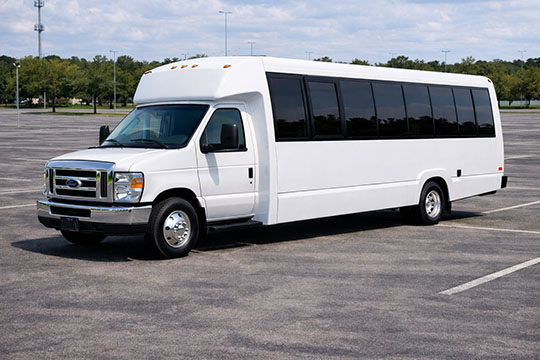 25-passenger minibus available for charter in Logan, UT